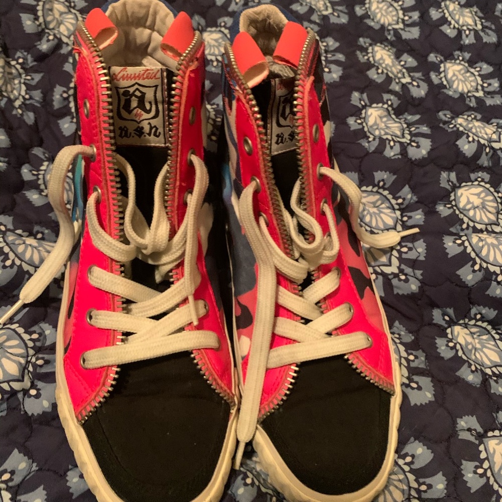 A.S.H Limited Camo High Tops